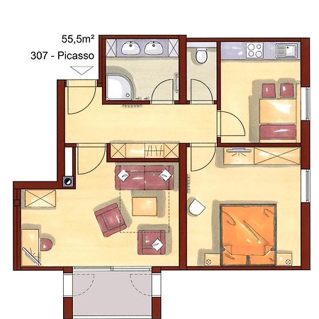 Appartements Lueftenegger Маутерндорф Екстер'єр фото